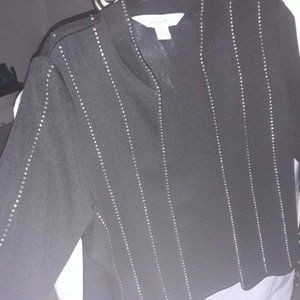 Ming Wang Black jacket  size